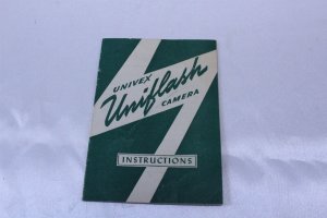 Vintage Univex Uniflash Camera Instruction Booklet 24 Pages 