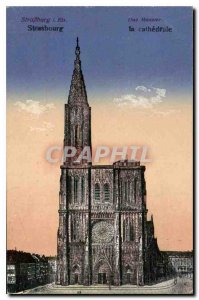 Postcard Old Strasbourg La Cathedrale