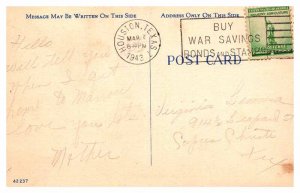 Postcard BUILDING SCENE Houston Texas TX AS6018