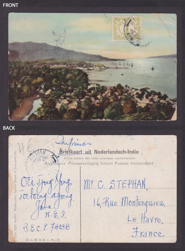 Postcard, DUTCH INDIES, Landscape Java