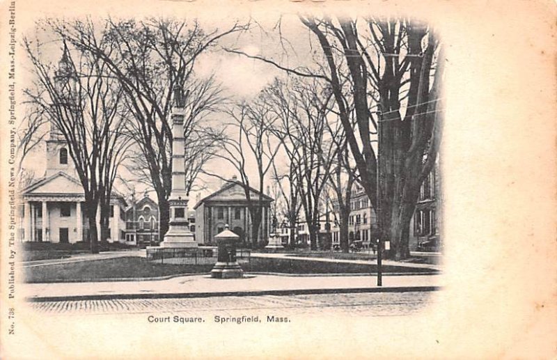 Court Square Springfield, Massachusetts MA