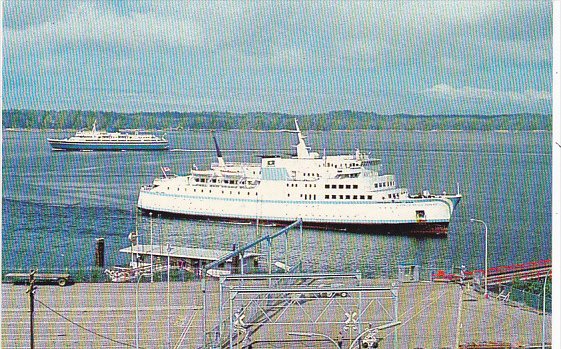 Canada Ferry M V Queen Of Prince Rupert British Columbia