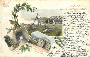 A Hero's Death Postcard Von Schill's 11 Executed Officers Battle of Stralsund