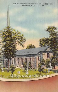 Old Reformed Dutch Church - Kingston, New York NY  