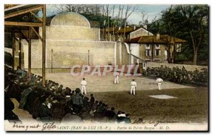 Old Postcard St Jean de Luz Part of pelota