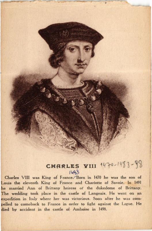 CPA Charles VIII Royalty Nobelty (314824)