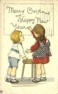 New Years Eve 1918 postal used 1918