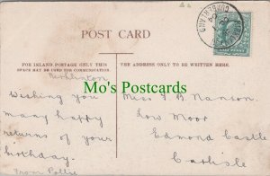 Genealogy Postcard - Nanson - Low Moor, Edmond Castle, Carlisle RF8536