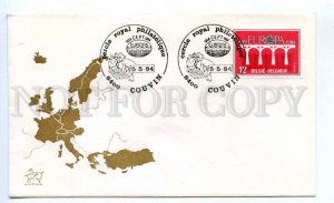 418882 BELGIUM 1984 year Europa CEPT Couvin COVER