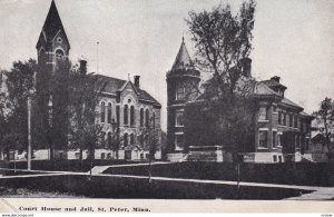 ST. PETER, Minnesota, 1900-10s; Court House & Jail