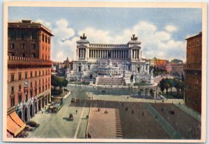 M-80915 Square Venezia and Monument to Victor Emanuel II Rome Italy