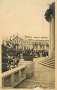 1909 RPPC A.Y.P. Exposition Agricultural Bldg (Vertical) Romans Photo 12081