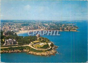 Postcard Modern Dinard (I and V) view Generale Pointe du Reel