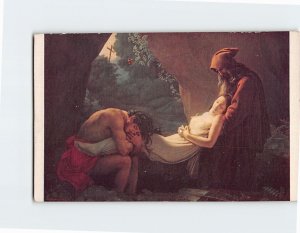 Postcard Atala in the tomb By Girodet Musée du Louvre Paris France