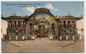 Kansas Exhibit - Panama Pacific  San Francisco CA 1915