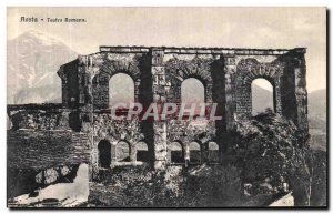 Old Postcard Aosta Teatro Romano