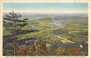 View From Tuscarora Summit  Hagerstown Pike and Lincoln Highway McConnellsbur...