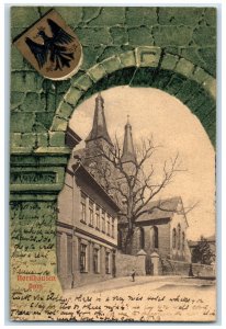 1902 Entrance Arc Nordhausen Dom Thuringia Germany Antique Posted Postcard