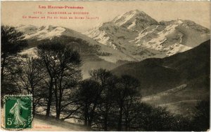 CPA BAGNERES-de-BIGORRE , Le Massif du Pic du Midi en Hiver (2877 m) (110158)