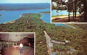 HENDERSON, AR Arkansas  WILDERNESS POINT CAMPGROUND Aerial~Game Room ROADSIDE