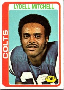 1978 Topps Football Card Lydell Mitchell Baltimore Colts sk7190