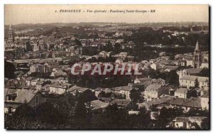 Old Postcard Perigueux Vue Generale Faubourg Saint Georges