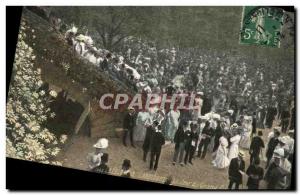 Old Postcard Horse Riding Equestrian Weighing Longchamp was the day of the gr...