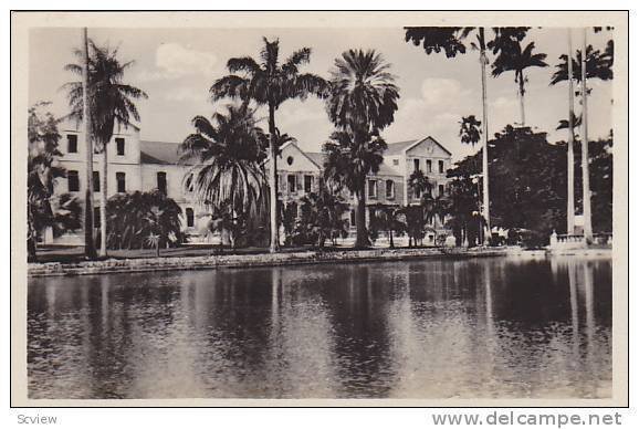 RP; Waterfront view, homes , Barbados , 1910s