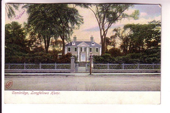 Home of Longfellow, Cambridge, Massachusetts,