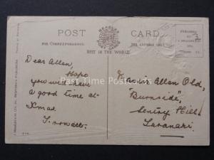 Embossed Greetings: CHRISTMAS - A Glad Christmastide For You c1908 by J. Beagles