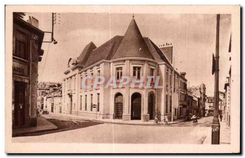 Old Postcard Montlucon Allier New Chamber of Commerce