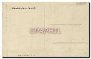 Postcard Old St Annakirche b Neumark