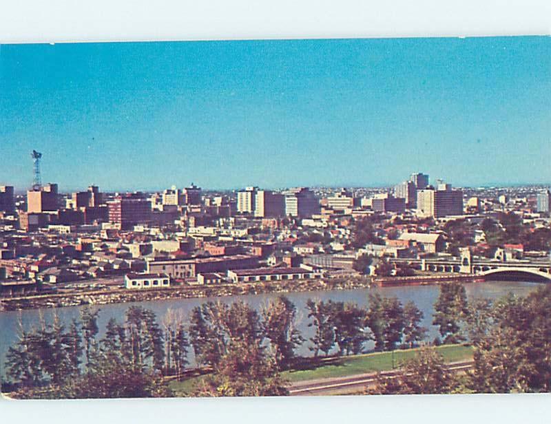 Unused Pre-1980 PANORAMIC VIEW Calgary Alberta AB F8241