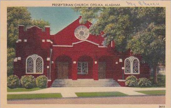 Alabama Opelika Presbyterian Church