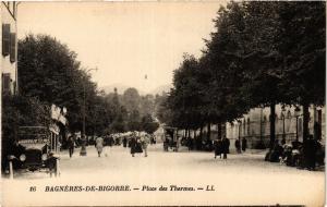 CPA BAGNERES-de-BIGORRE Place des THERMes (414706)