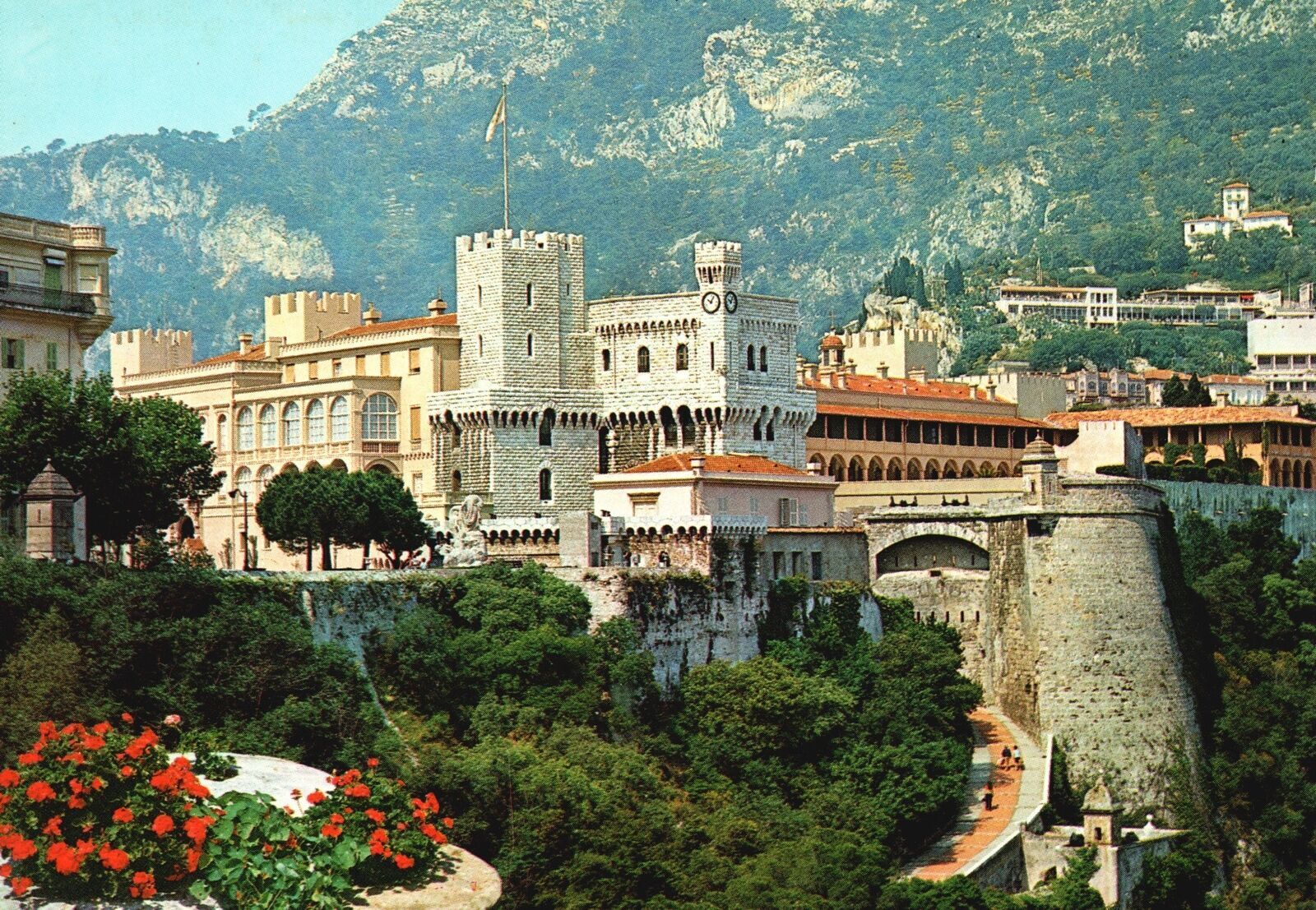 Fanion Vintage Monaco - Principauté - Rétro, Fabrication Française