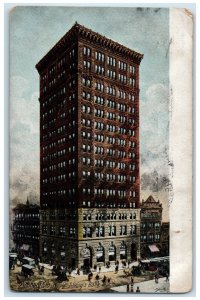 1907 Exterior Peoples Savings Bank Building Pittsburgh Pennsylvania PA Postcard