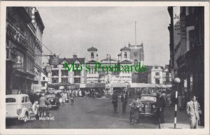 London Postcard - Kingston-Upon-Thames Market  Ref.RS29562