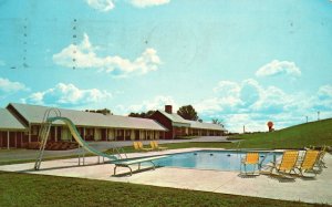 Vintage Postcard 1966 View of The Village Green Danvers Massachusetts MA