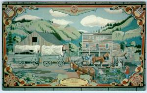 CLINTON, B.C.  British Columbia Canada  20 MILE HOUSE STORE  1974 Postcard 