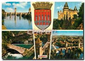 Postcard Modern Cahors Pont Valentre Chateaau Mercues Source Carthusian Gener...