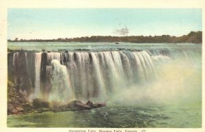 Vintage Postcard 1949 Horseshoe Falls Niagara Falls Waterfall Ontario Canada