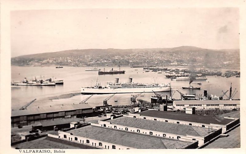 Waterfront and Bay Valparaiso Republic of Chile Unused 