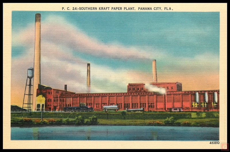 Southern Kraft Paper Plant, Panama City, Fla