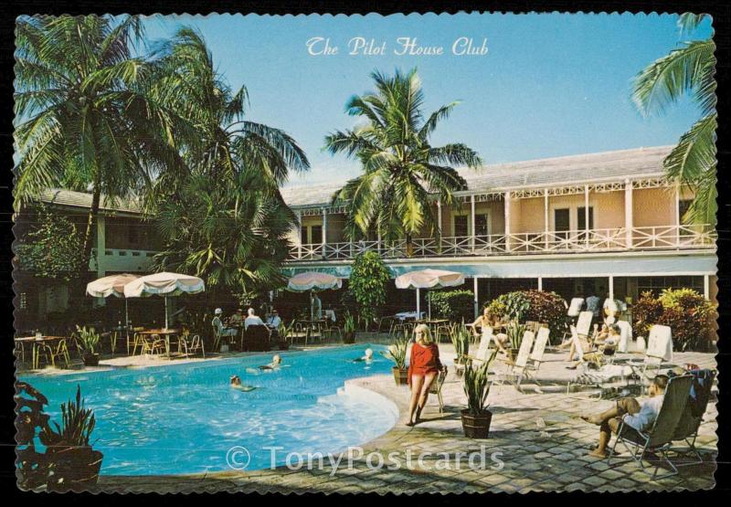 The Pilot House Club The Bahama Island Nassau Hippostcard