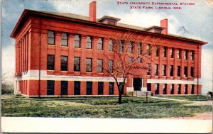 Postcard STATE UNIVERSITY EXPERIMENTAL STATION STATE FARM LINCOLN, Nebraska JP7