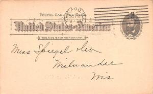 Advertising Post Card A Stephani & Co Cedar Street, New York, NY USA 1893