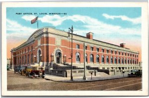 Postcard MO St. Louis Post Office