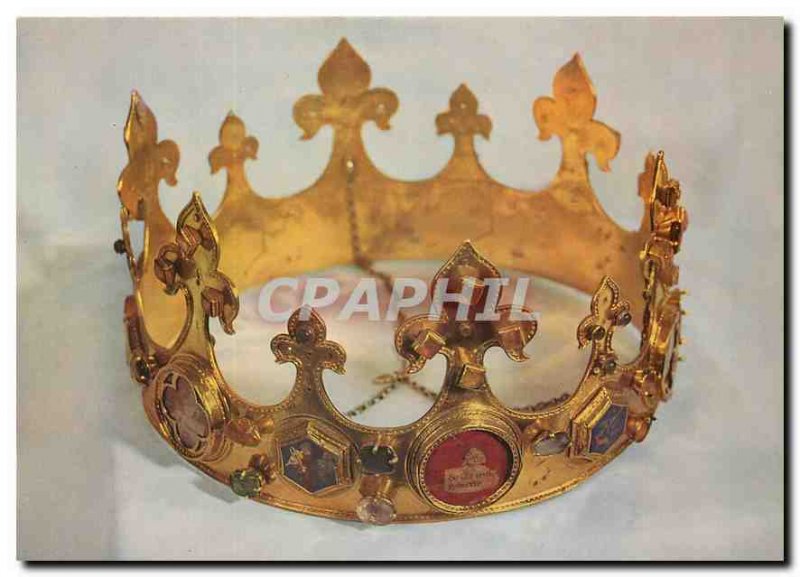 Modern Postcard Amiens Somme Cathedral Crown of the Paraclete