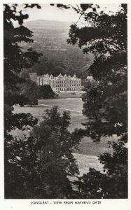 Wiltshire Postcard - Longleat - View from Heaven's Gate - RP - Ref 13206A